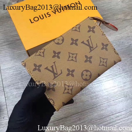 Louis Vuitton Monogram Canvas TOILETRY POUCH 15 M47546 Brown