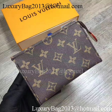 Louis Vuitton Monogram Canvas TOILETRY POUCH 15 M47546