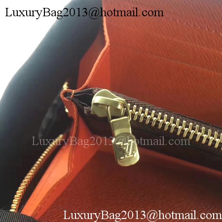 Louis Vuitton Monogram Canvas CLEMENCE WALLET M64201 Orange