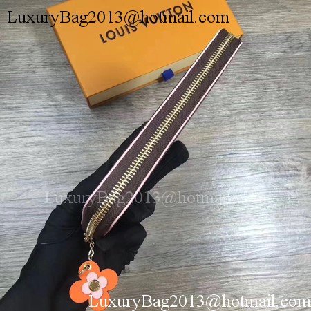 Louis Vuitton Monogram Canvas CLEMENCE WALLET M64201 Orange