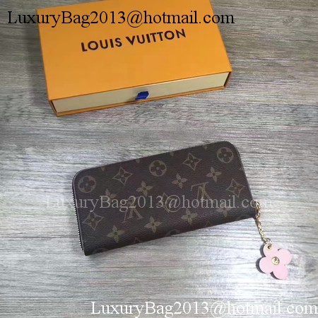 Louis Vuitton Monogram Canvas CLEMENCE WALLET M64201 Red