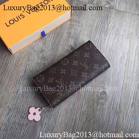 Louis Vuitton Monogram Canvas EMILIE WALLET M64202 Pink