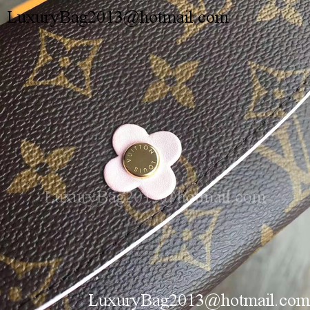 Louis Vuitton Monogram Canvas EMILIE WALLET M64202 Pink