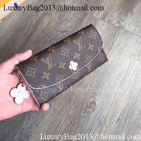 Louis Vuitton Monogram Canvas EMILIE WALLET M64202 Pink