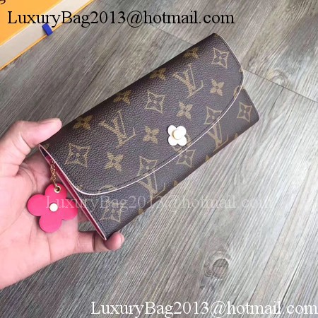 Louis Vuitton Monogram Canvas EMILIE WALLET M64202 Rose