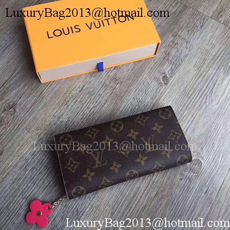 Louis Vuitton Monogram Canvas EMILIE WALLET M64202 Rose