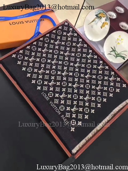 Louis Vuitton Scarf LV2845 Black