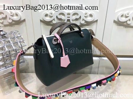 Fendi BY THE WAY Bag Original Calfskin Leather F2689 Green