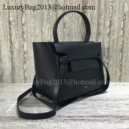 Celine Belt mini Bag Original Leather C98310 Black