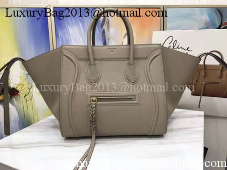 Celine Luggage Phantom Tote Bag Calfskin Leather CT3372 Apricot