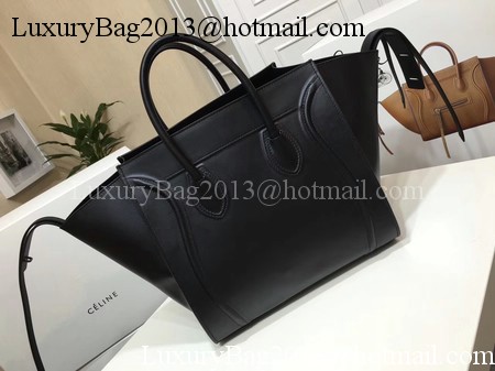 Celine Luggage Phantom Tote Bag Smooth Leather CT3372 Black