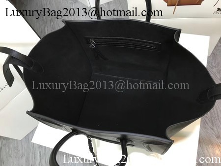 Celine Luggage Phantom Tote Bag Smooth Leather CT3372 Black