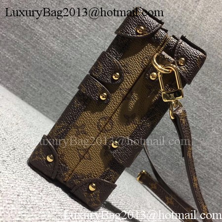 Louis Vuitton Petite Malle Monogram Canvas Bag M44154 Reverse