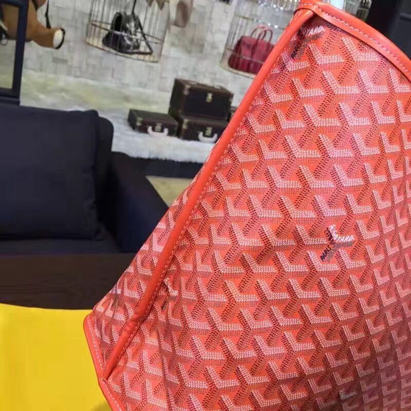 Goyard Y Doodling Calfskin Leather Tote Bag 7901 Red