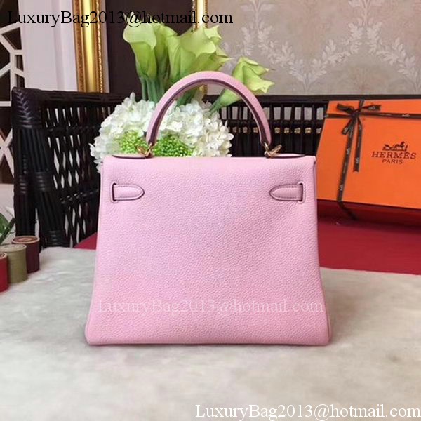 Hermes Kelly 32cm Shoulder Bag TOGO Leather KY32 Pink