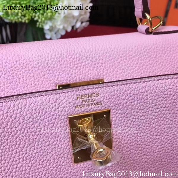 Hermes Kelly 32cm Shoulder Bag TOGO Leather KY32 Pink