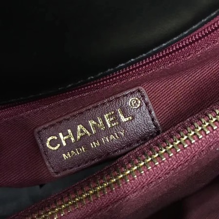 Chanel Classic Top Handle Bag Black Original Leather A92991 Gold