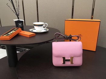 Hermes Constance Bag Original Calfskin Leather H9910 Pink