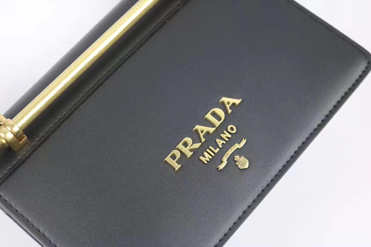 PRADA Shoulder Flap Bag Original Leather P2312 