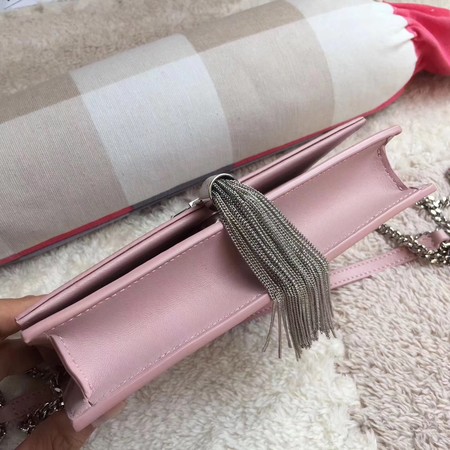 Yves Saint Laurent Leather Cross-body Shoulder Bag Y8011 Pink