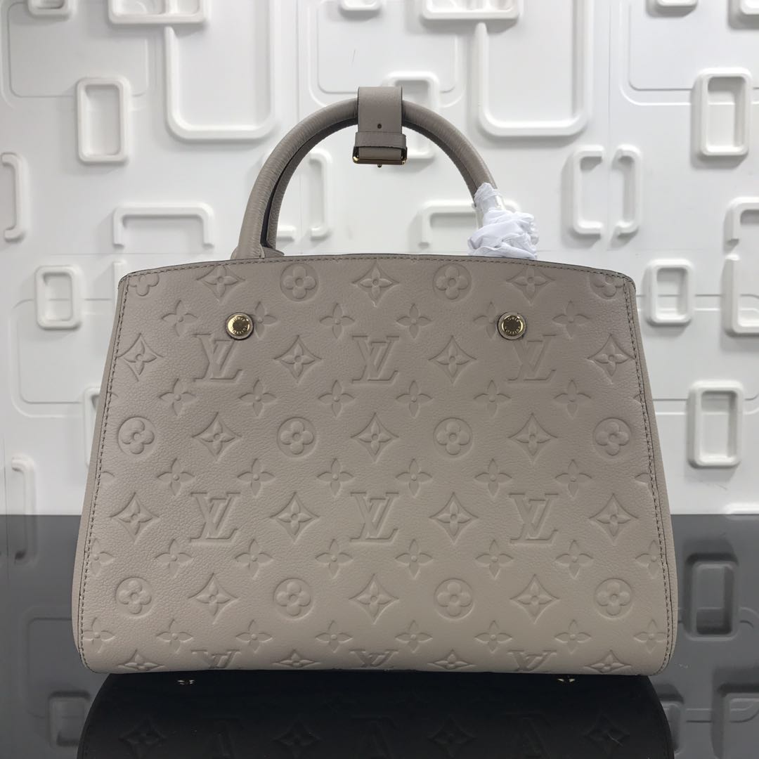 Louis Vuitton Monogram Empreinte Original Leather M43248 Grey