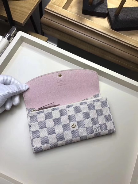 Louis Vuitton Damier Azur Canvas EMILIE WALLET N61625