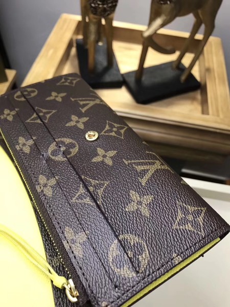 Louis Vuitton Monogram Canvas EMILIE WALLET M61289 Yellow