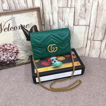 Gucci GG Marmont Bag ‎474575 Green