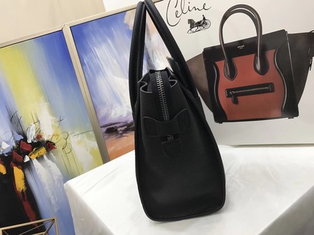 Celine Luggage Micro Tote Bag Original Leather CLY33081M Black