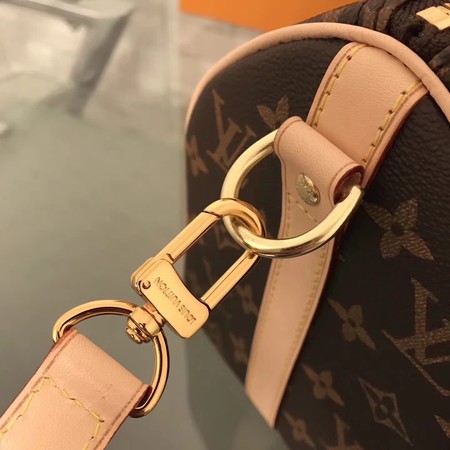 Louis Vuitton Monogram Canvas Speedy 25 with Shoulder Strap M40390