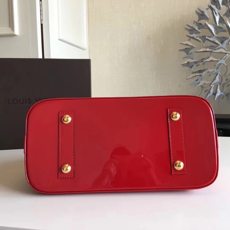 Louis Vuitton Monogram Vernis Alma PM M91611 Red