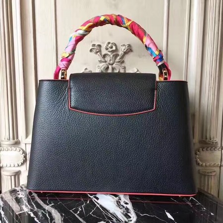 Louis Vuitton Elegant Capucines Bags MM M41813 Black