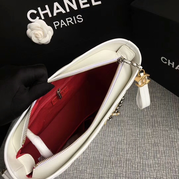 Chanel Gabrielle Shoulder Bag Original Calfskin Leather A93842 White