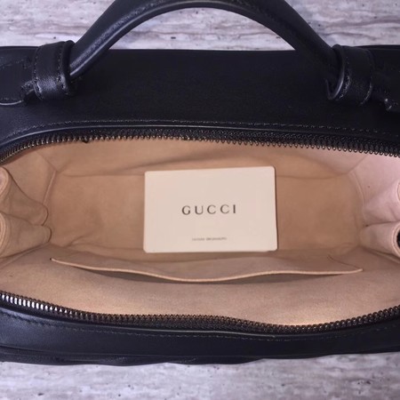 Gucci GG Marmont Small Shoulder Bag 498100 Black