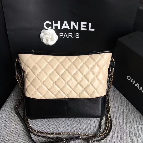 Chanel Gabrielle Shoulder Bag Original Calfskin Leather A93842 Camel