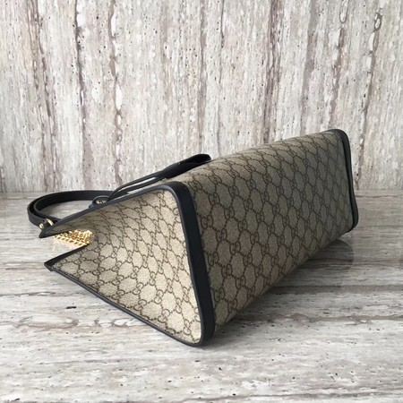 Gucci Padlock Medium GG Shoulder Bag 479197 Black