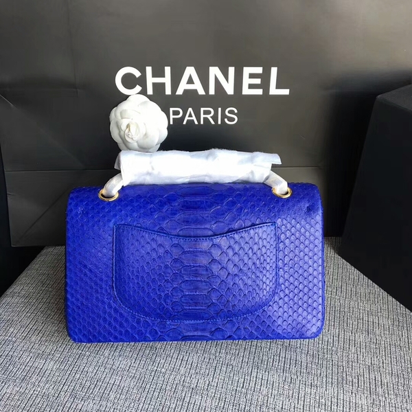 Chanel Original Python Leather Shoulder Bag CF1112W