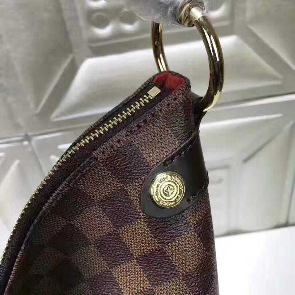 Louis Vuitton Damier Ebene Canvas DOUMO HOBO N41861