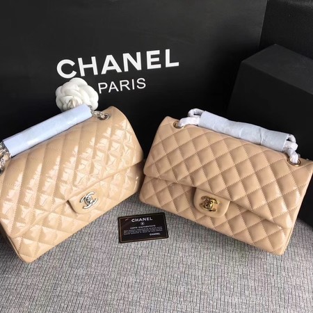 Chanel 2.55 Series Flap Bags Original Leather A1112 Apricot