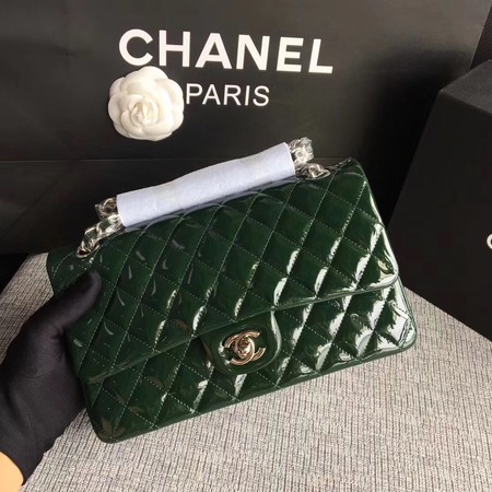 Chanel 2.55 Series Flap Bags Original Leather A1112 Green