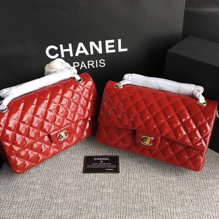 Chanel 2.55 Series Flap Bags Original Leather A1112 Red