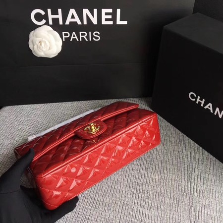 Chanel 2.55 Series Flap Bags Original Leather A1112 Red