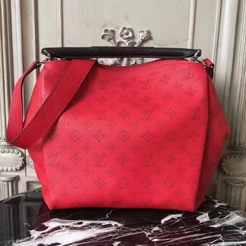 Louis Vuitton Mahina Leather BABYLONE PM M50031 Red