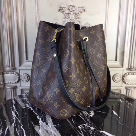 Louis Vuitton Monogram Canvas NEONOE M44020 Black