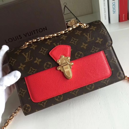 Louis Vuitton Monogram Canvas VICTOIRE M41730 Red