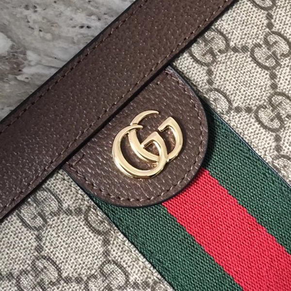 Gucci Ophidia GG Small Shoulder Bag 503877 Brown