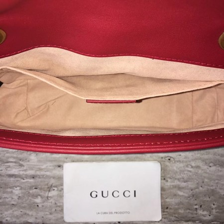 Gucci GG Marmont matelasse Mini Bag 446744 Red