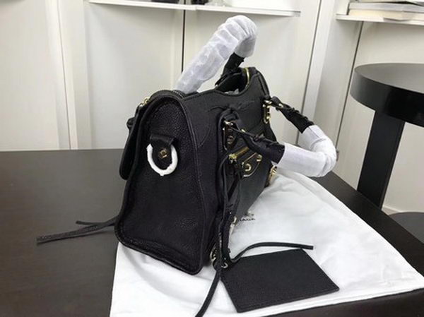 Balenciaga Giant City Gold Studs Handbag B084335 Black