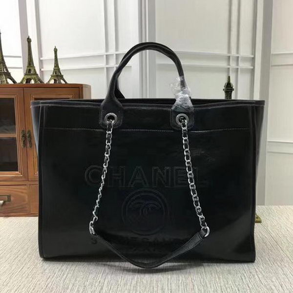 Chanel Tote Bag Calfskin Leather CHA3626 Black