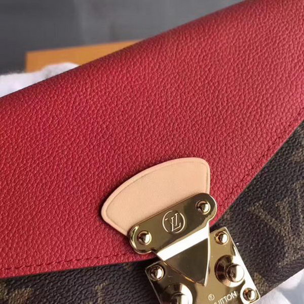 Louis Vuitton Monogram Canvas PALLAS WALLET M58414 Red